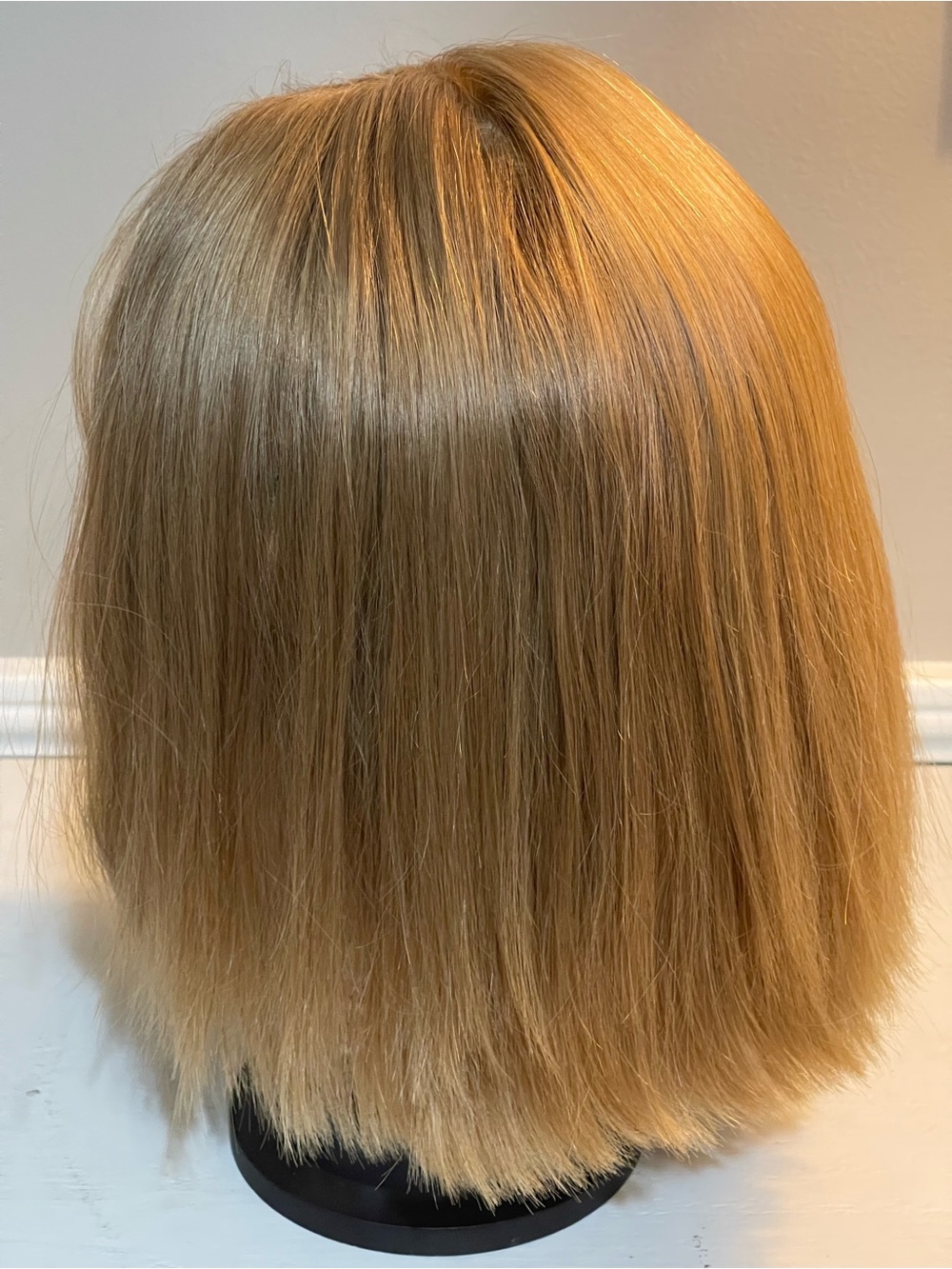 Pre-loved Serenity Warm Golden Strawberry Blonde Human Hair Topper